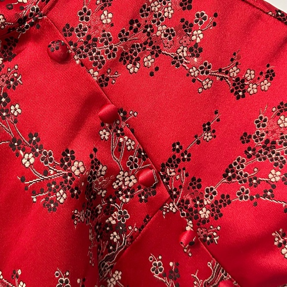 Vintage 90s Cherry Blossom Dress - Picture 14 of 16